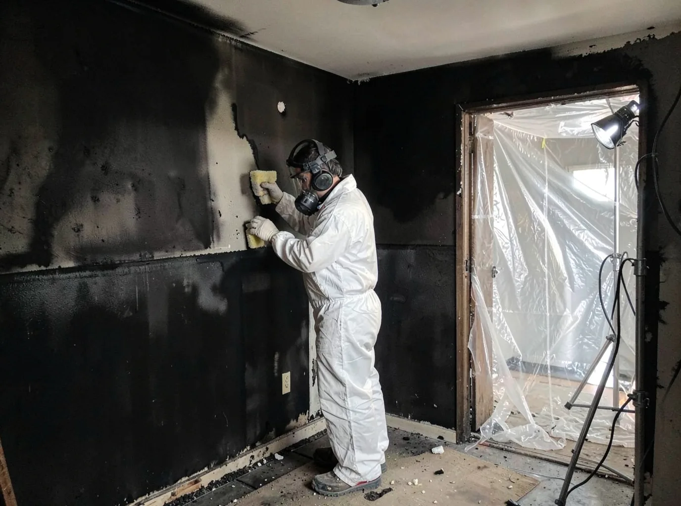 Fire Damage Restoration company in Harpster, OH